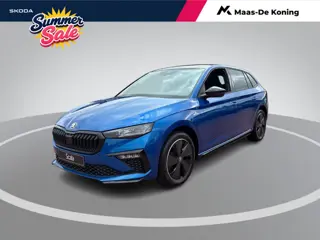 Škoda Scala 1.0 TSI Monte Carlo 85 kW / 115 PK Hatchback 6 versn | Race Blue | Trekhaak |