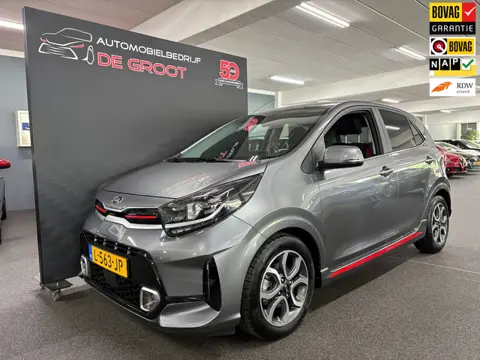 Kia Picanto 1.0 DPi GT-Line/ NL auto/ Automaat/ Lederen bekleding/ Achteruitrijcamera