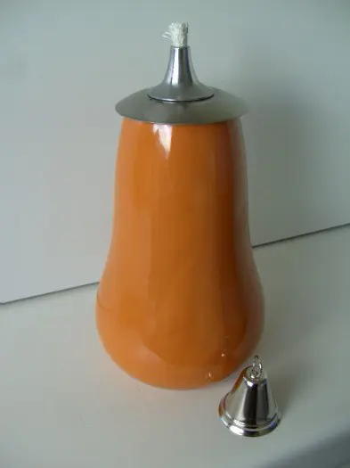 OLIELAMP PEER ORANJE 8 STUKS Nieuw