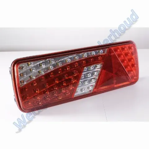 Led achterlicht 12-24V links m. achteruitrijlamp