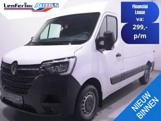 Renault Master 2.3 DCi 150 pk L2H2 Airco, Camera, Cruise Control Trekhaak 2.500 kg, Laadruimte Pakke