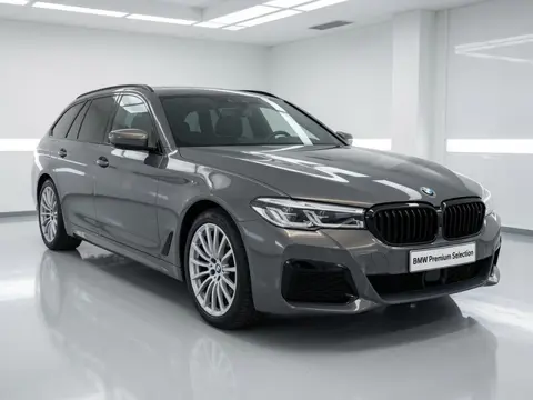BMW 5 Serie Touring 530e M-Sport | Individual Alvitgrau | 19"+18" Winterset | Panorama | Driving Ass