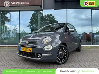 Fiat 500 0.9 TwinAir Turbo Lounge - Automaat - Panoramadak - Navi - Parkeerhulp - Org.NL