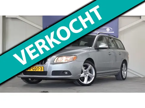 Volvo V70 2.5T Momentum Leer Trekhaak PDC Elektr. Kofferbak Mooi!