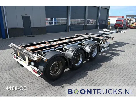 D-Tec FLEXITRAILER | 2x20-30-40-45ft HC * 3x EXTENDABLE * NL TRAILER * APK 03-2027