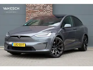 Tesla Model X Plaid AWD 6p. 100kWh | 1020pk | 71.500,- ex BTW | Luchtvering | Autopilot | Carbon | T