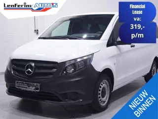 Mercedes Benz Vito 114 CDI 136 pk Lang Navi, Camera, Airco Cruise Control, Ramen Rondom, PDC V+A, 3-