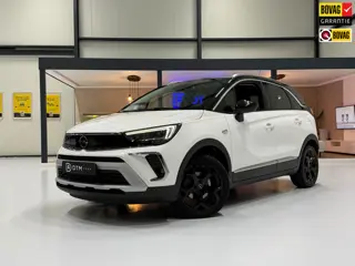 Opel Crossland X 1.2 Ultimate. Aut. 130pk Black Ed. Navi 360° Half Leder/Cantara Stuurverw.