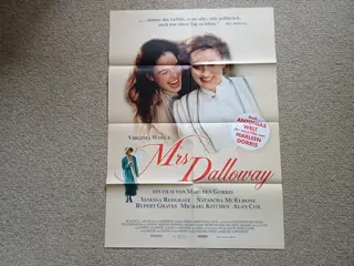 MRS. DALLOWAY filmposter.