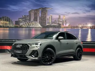 Audi Q3 Sportback 35 TFSI S-Line Stuurverwarming|Trekhaak|Keyless|360camera|Panorama|ACC|Dodehoekass
