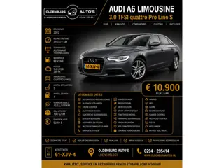 Audi A6 Limousine 3.0 TFSI quattro Pro Line S