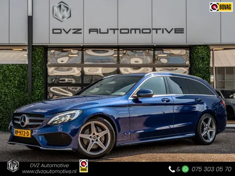 Mercedes-Benz C-klasse Estate 180 Business Solution AMG | Leder | Camera | Trekhaak