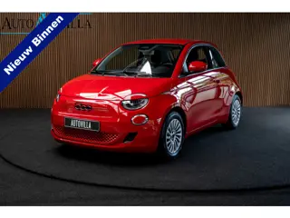 Fiat 500 24 kWh Navi Airco Stoelverwarming Cruise C. 3-Fase LED Carplay BTW auto SOH: 94,7%