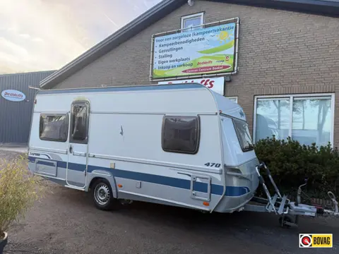 Fendt Saphir 470 TFB +voortent+mover+fietsenre