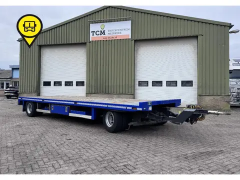 Jumbo 2x BPW SCHAMEL AANHANGER 7.2m BREED BORDEN (bj 2007)