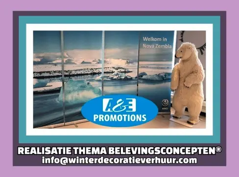 Nova zembla setting verhuur incl. ijsberen ijs etc.