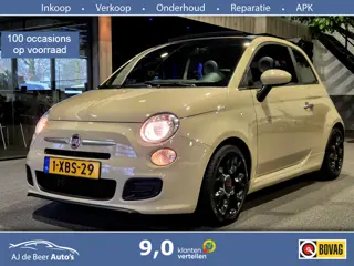 Fiat 500C 0.9 TwinAir Turbo 500S Speciale kleur | Half leer | Airco | Nette auto