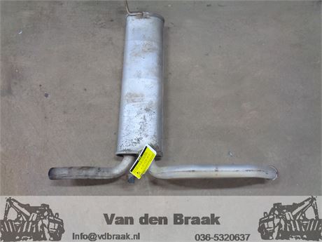 Toyota Aygo 1.0 12V 2005-2014 Uitlaat einddemper