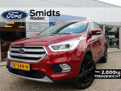 Ford Kuga 150PK EcoBoost Titanium | Xenon | Trekhaak | Elektr. achterklep | Adapt.cruise | Half lede