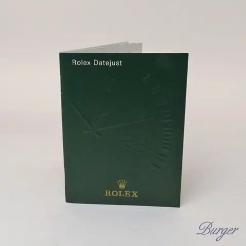 Rolex Datejust Manual Info Booklet French