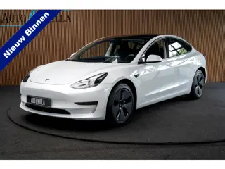 Tesla Model 3 RWD SOH: 95,5% Panodak Leer 360° ACC Climate Stuur- & Stoelverwarming voor & achter LM