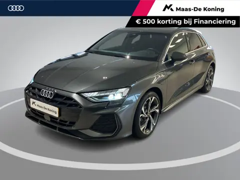 Audi A3 Sportback 40 TFSIe 150kW/204PK S Line · Drive select · Leder/Stof · Camera + Parkeersensoren