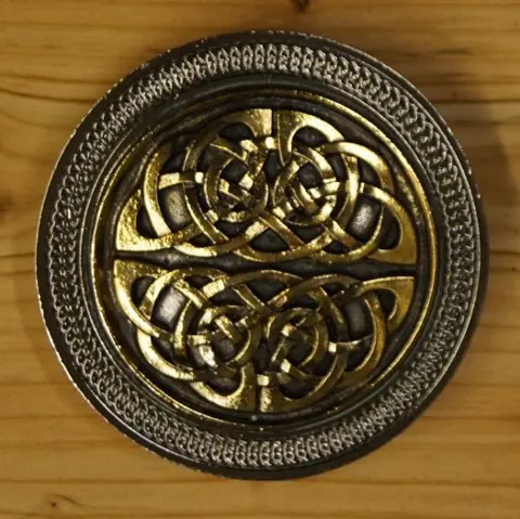 Buckle " Celtic knot in two part "