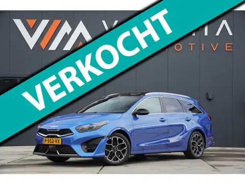 Kia Ceed Sportswagon 1.5 T-GDi GT-PlusLine 2022 Pano Airco Stoelverwarming Memory Trekhaak Carplay A