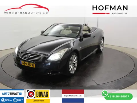 Infiniti G 37 Cabrio GT Premium Bose Camera  NL Auto