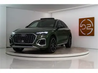 Audi Q5 Sportback 55 TFSI e S Line 367PK | District Green | Pano | Virtual | 21'' | SQ5 Sierstukken 