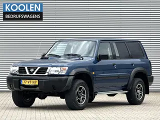 Nissan Patrol GR 3.0 Di Comfort voll B-stijl grijs kenteken youngtimer 3500kg trekgewicht lage km st