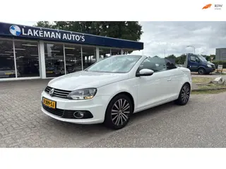 Volkswagen Eos 1.4 TSI Cabrio Highline Panorama Whiteline Navi Sport Huurkoop Inruil APK Garantie