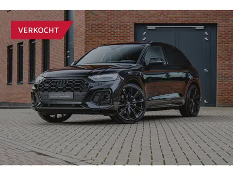 Audi Q5 50 TFSI e S edition Competition | Luchtvering | Pano | HUD | Leder | Top view | B&O