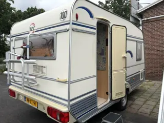 TEC Travel King 390 ATF TREINZIT VASTBED VOORTENT