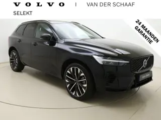 Volvo XC60 T6 350pk AWD Ultra Dark / Luchtvering / Bowers en Wilkins audio / Navy Herringbone bekled