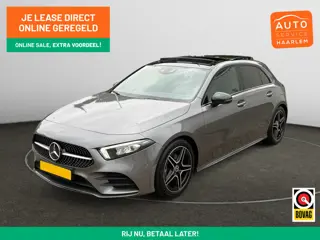 Mercedes-Benz A-Klasse 180 AMG Night Edition Aut- Nap 9dkm, Dealer Onderhouden, Panoramadak, Sfeerve