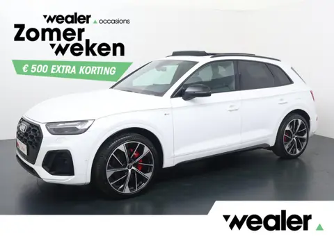 Audi Q5 55 TFSI e S edition | 367 PK | SoH 89% | Trekhaak wegklapbaar | Panoramadak | Luchtvering | 