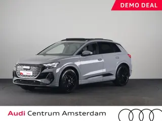 Audi Q4 e-tron 45 quattro S Edition Competition 82 kWh 286pk | Glazen panoramadak | Optiekpakket zwa