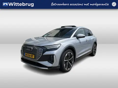 Audi Q4 e-tron 40 Launch edition S -Line 77 kWh / SOH 93 %/ AUTOMAAT/ PANO/ TREKHAAK/ LEER/ SONOS/ P