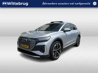 Audi Q4 e-tron 40 Launch edition S -Line 77 kWh / SOH 93 %/ AUTOMAAT/ PANO/ TREKHAAK/ LEER/ SONOS/ P