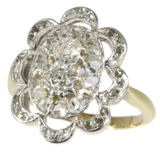 Victorian Elegance: A Diamond Engagement Ring, Circa 1900