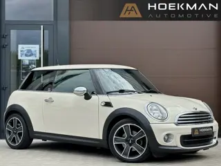 Mini 3-Deurs 1.6 One Chili | BTW auto! dealeronderh.| Climate, Cruise, Navigatie, Bluetooth, Half le