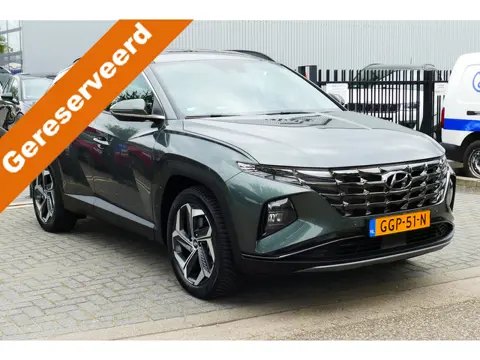 Hyundai Tucson 1.6 T-GDI PHEV Premium 4WD BJ 12-23. SOH 98,3 Leer, Stoel/Stuur Verw&Ventilatie, Haak