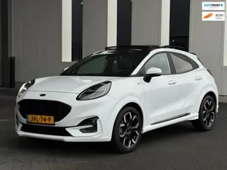 Ford PUMA 1.0 EcoBoost Hybrid ST-Line Vignale, VOL OPTIES , panoramadak, stoelverwarming,lederen spo