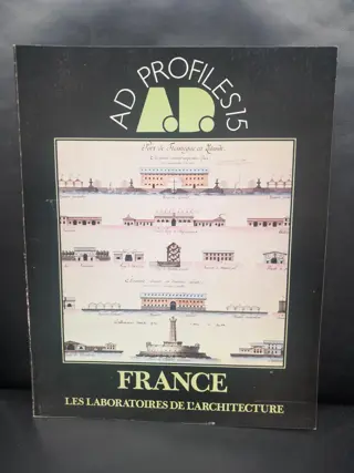 AD Architectural Design - vintage Magazine 1978 - France - Architecture