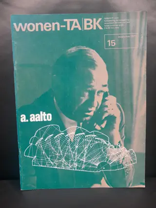 Wonen TA BK - vintage dutch Magazine 1976 No. 15 - Alvar Aalto
