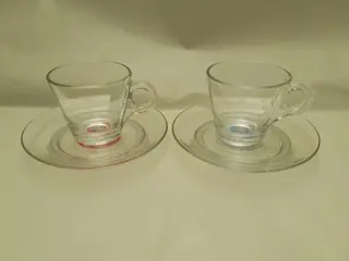 Lavazza Mio glass espresso cups - set of 2