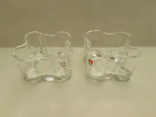 Iittala Alvar Aalto - kandelaar - Scandinavisch vintage design - set van 2