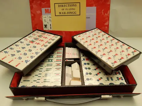 Vintage Mah-Jong Mahjong game - Japan - 60s