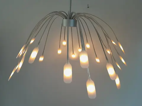 Vintage Ikea Haggas hanglamp - led kroonluchter